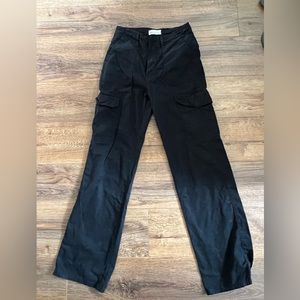 Black Zara cargo pants